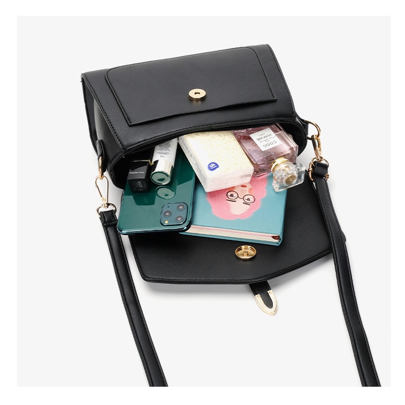 🌸Hàng Order🌸 Túi Xách Nữ CEEKAY Da Chần Nắp Gập Khóa Gài Quai Da Kèm Quai Sách Sang Chảnh Nữ Tính 🌸 Hàng Quảng Châu