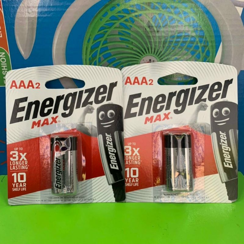 Vỉ 2 Viên Pin AAA ENERGIZER MAX Chính Hãng