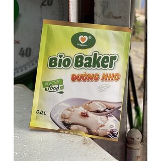 Đường nho Bio Baker gói 25g, đường nho làm tàu hủ/tào phớ