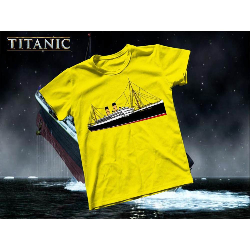 Áo thun Cotton Unisex - Movie - Titanic - Tàu titanic