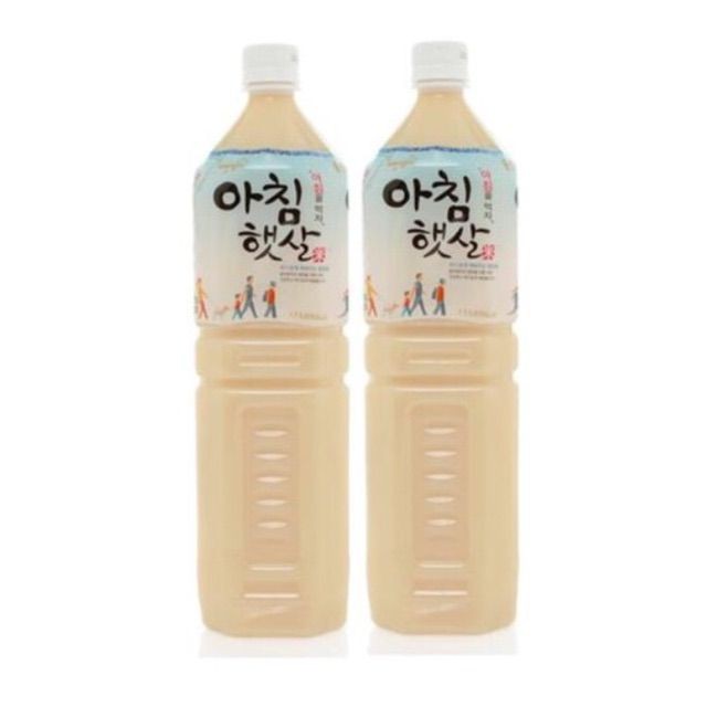 Sữa gạo không đường Hàn Quốc chai 1.5l