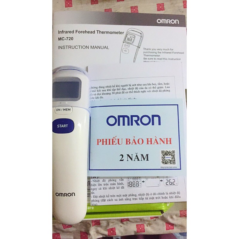 Nhiệt kế điện tử Omron mc 720
