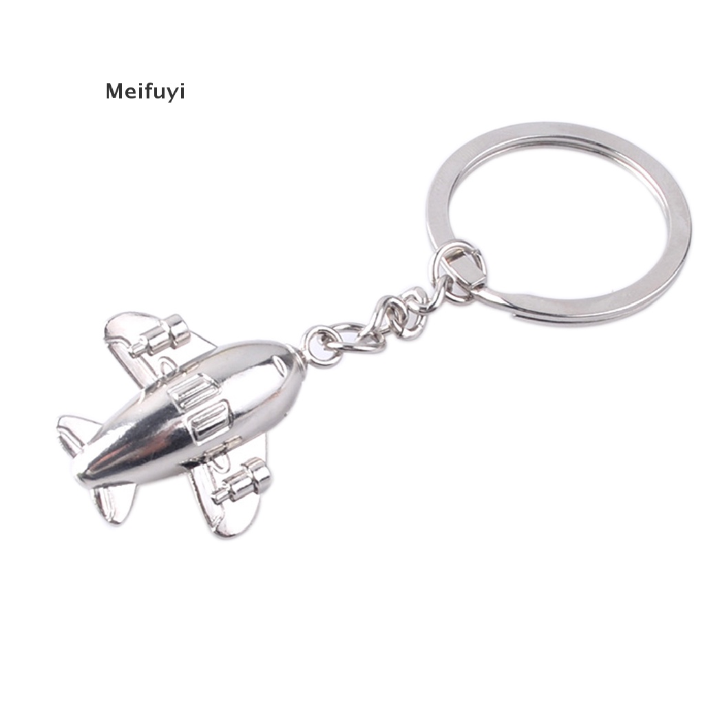 [Meifuyi] Planer key chain Metal Car Key Ring Key Holder Gift Personalized Chains COD