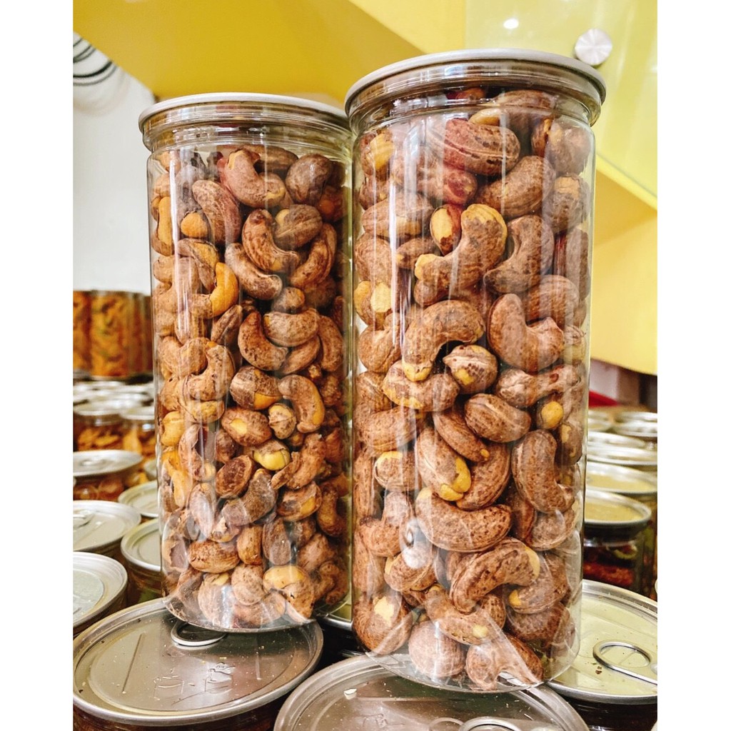 Hạt Điều Rang Muối Hàng XK - Hủ [500g] - Ship Hỏa Tốc