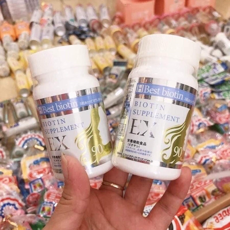 [Nhật nội địa - Sẵn hàng ] Viên uống hỗ trợ mọc tóc Best Biotin Supplement ex