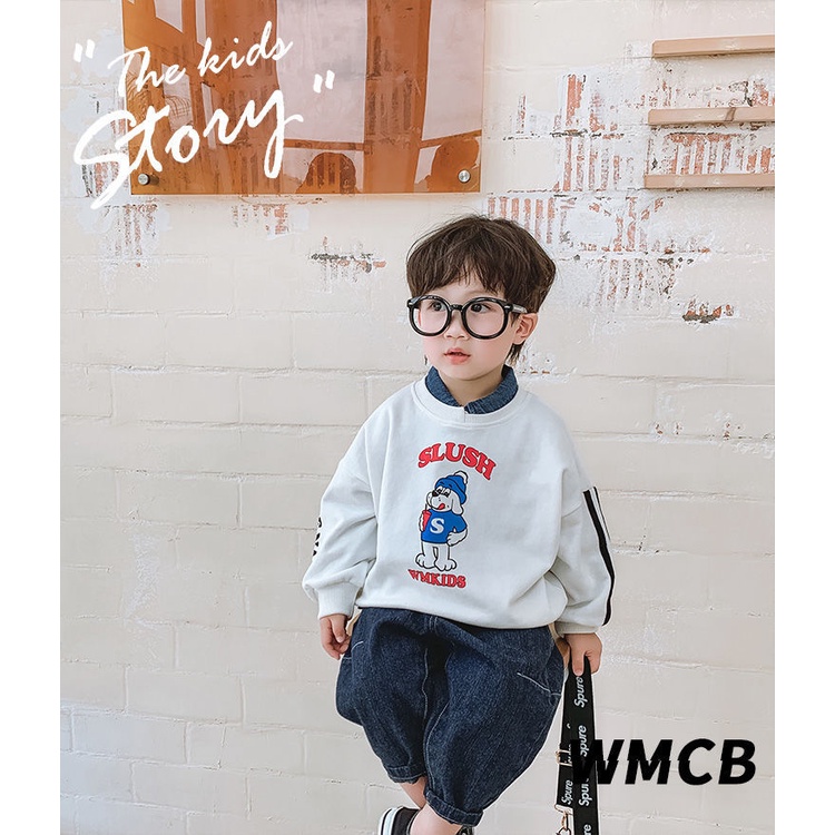 Quần jean thiết kế đơn giản đáng yêu dành cho bé trai