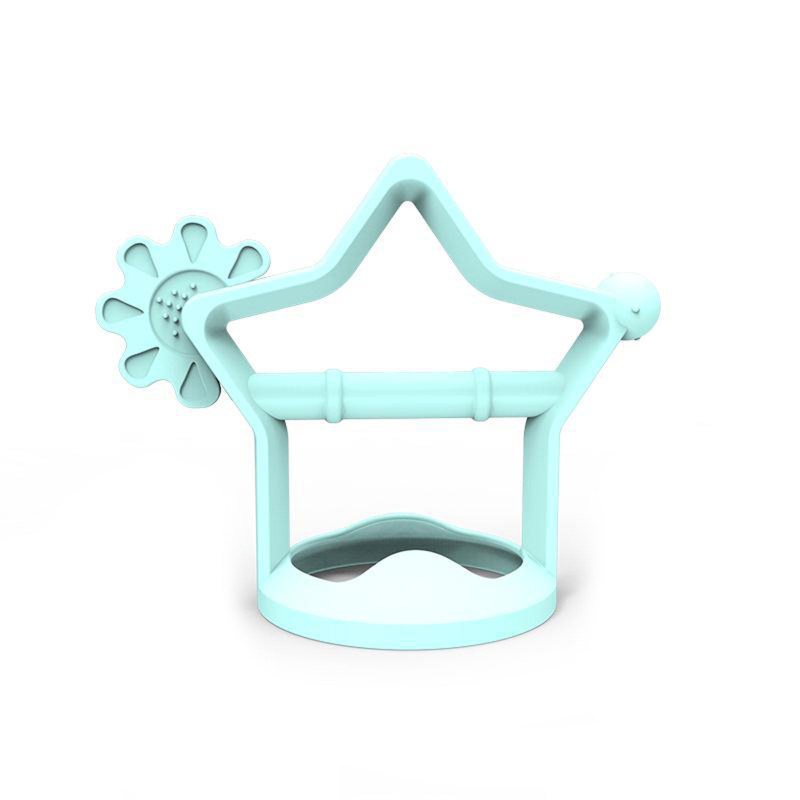 Vòng Tay Đồ Chơi Ngậm Nướu Bằng Silicone Đeo Cổ Tay Dành Cho Bé Sơ Sinh