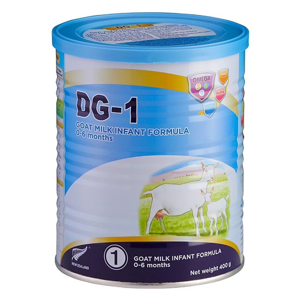 [Chính Hãng]Sữa Dê Công Thức New Zealand DG-1 400g HSD THÁNG 2 - 2022