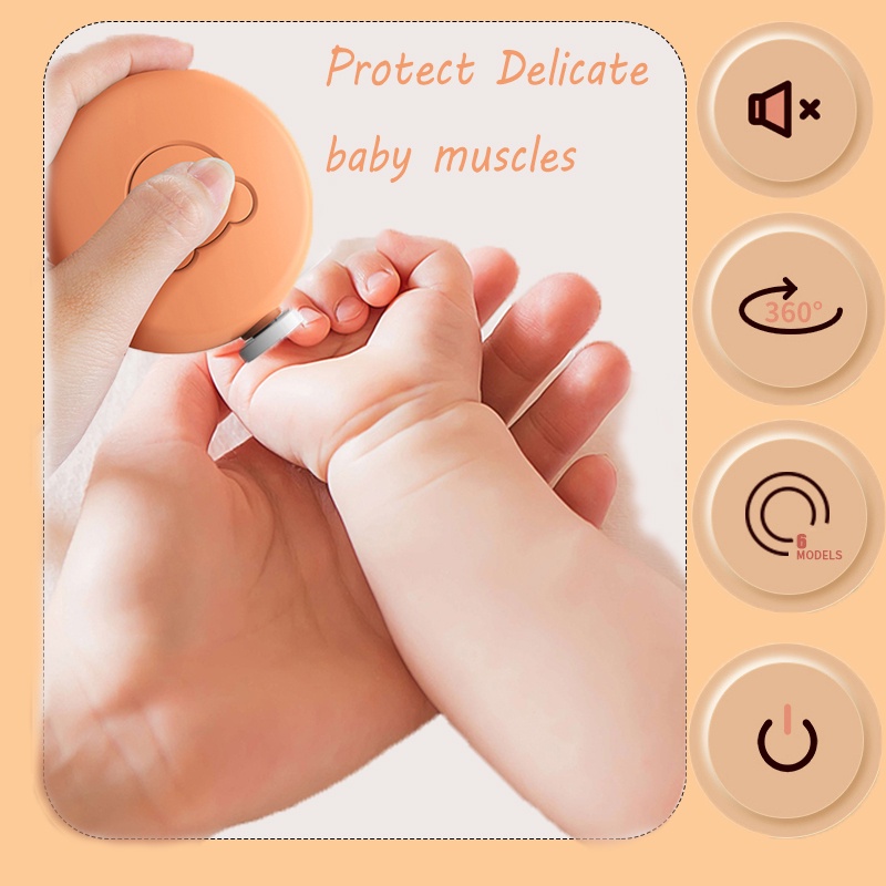 Bộ Dụng Cụ Chăm Sóc Móng Tay Cho Bé Sơ Sinh