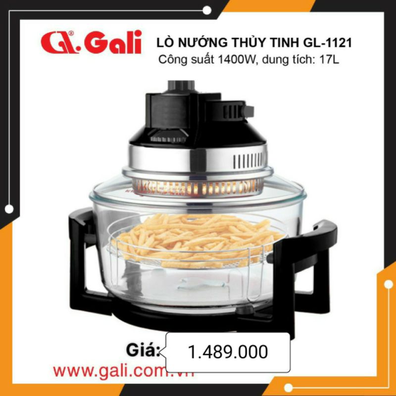 Lò Nướng Thủy Tinh GaLi -1121