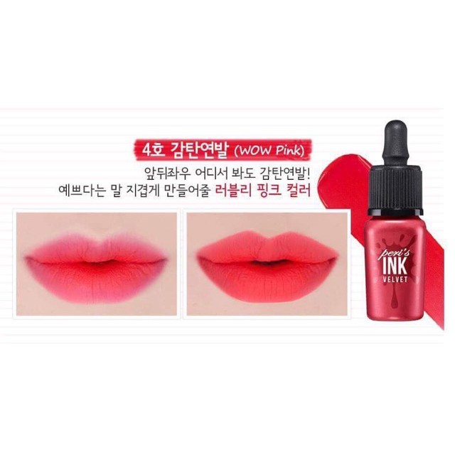 Son kem lì Peripera Peri's Ink Velvet | BigBuy360 - bigbuy360.vn