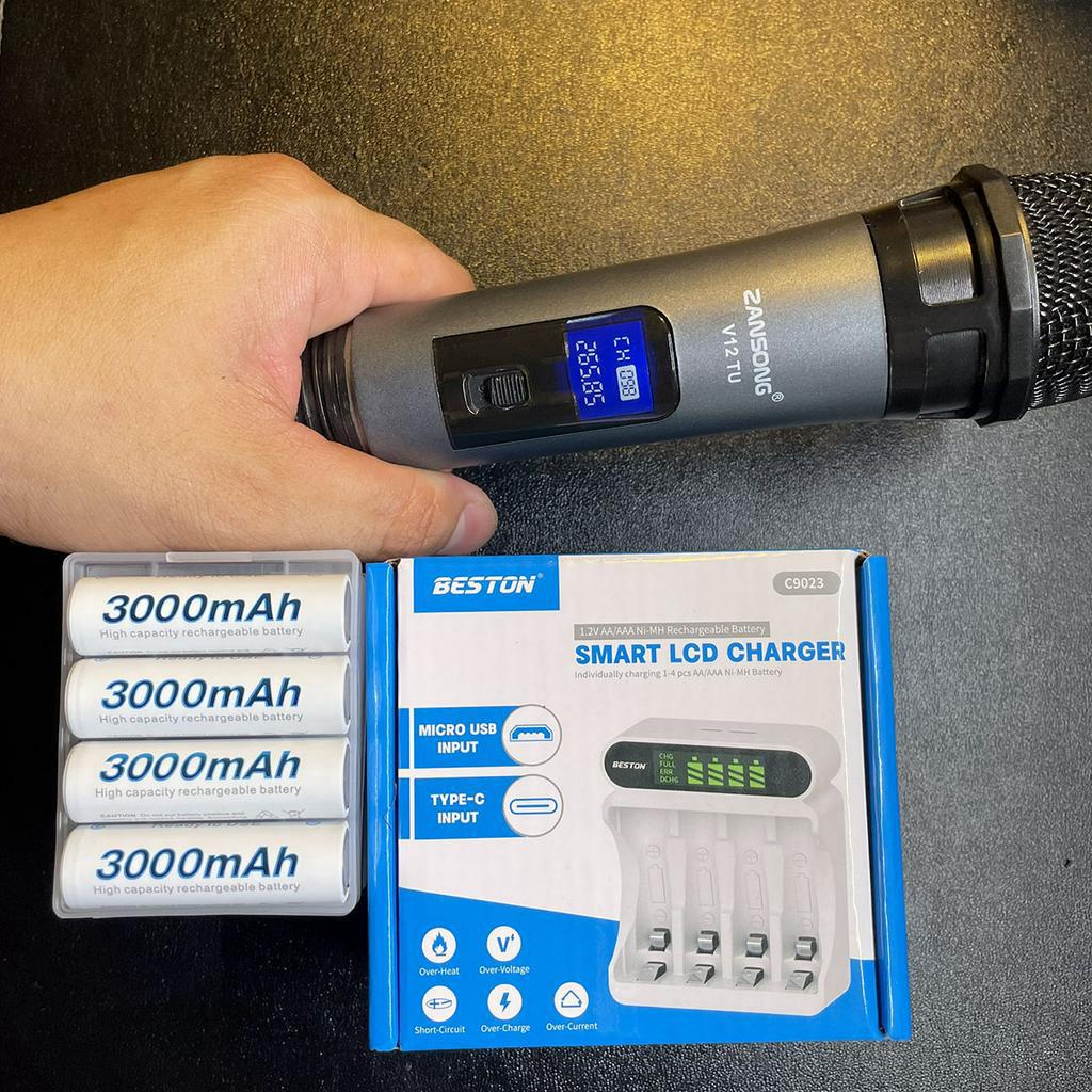 Pin AA và AAA sạc tái sử dụng chính hãng bền bỉ