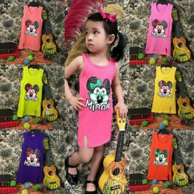 Đầm micky sát nách