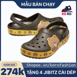 dép cross cho bé💖FREESHIP💖dép cross cho bé gấu nâu hottrend KORO2211