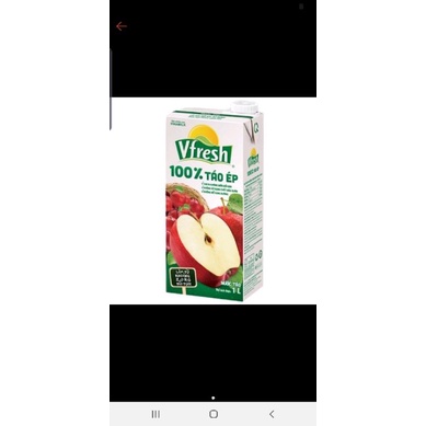 NƯỚC ÉP TÁO HỘP 1 LÍT
