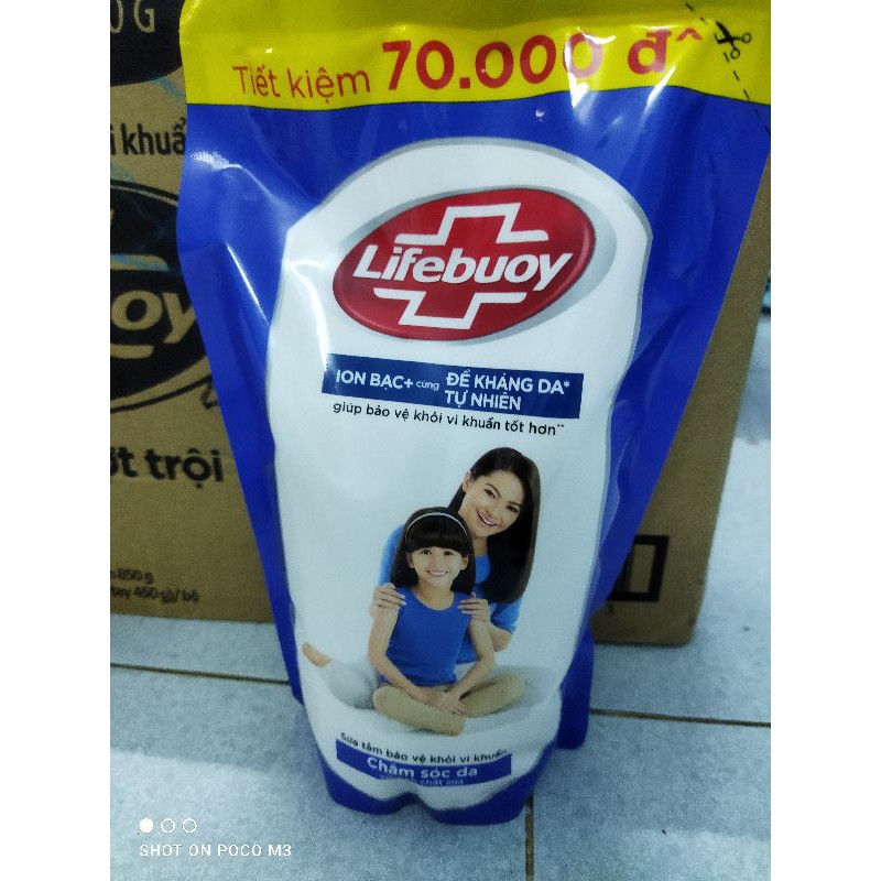 Sữa tắm Lifebuoy túi 850g