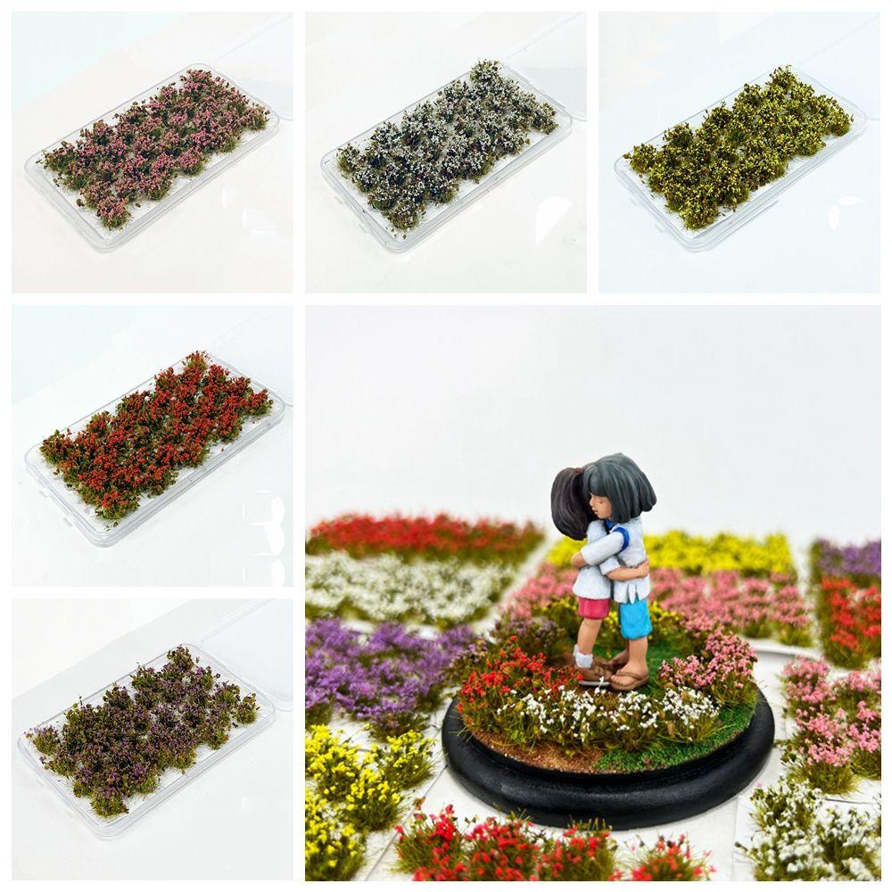 KUNHEV Bộ Dụng Cụ Xây Dựng Mô Hình Đường Ray Hoa Mẫu Đơn Trang Trí Tiểu Cảnh Sân Vườn
