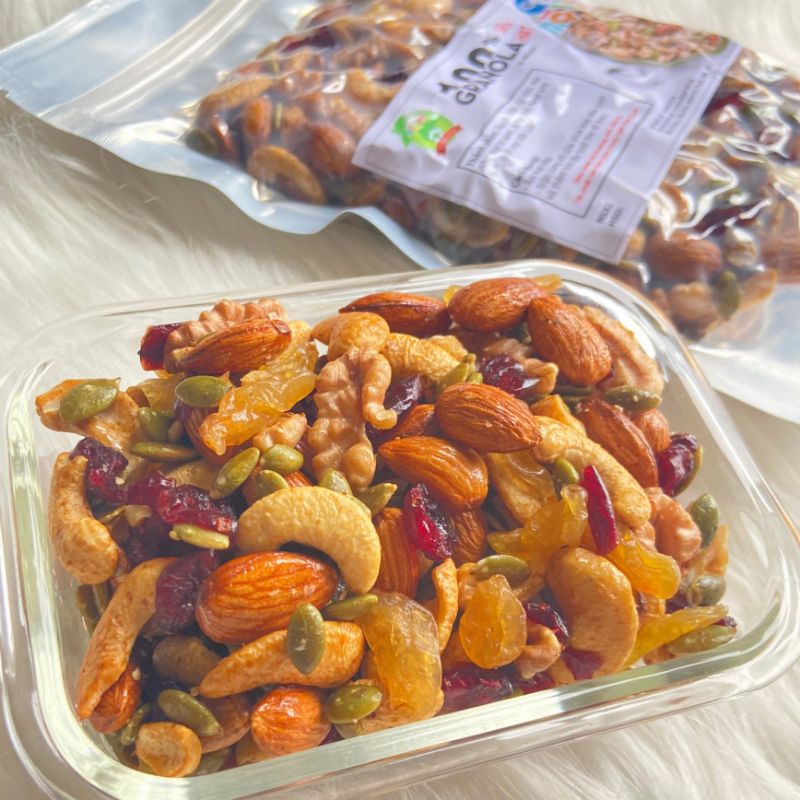 COMBO 3KG (6 GÓI) GRANOLA 100% HẠT