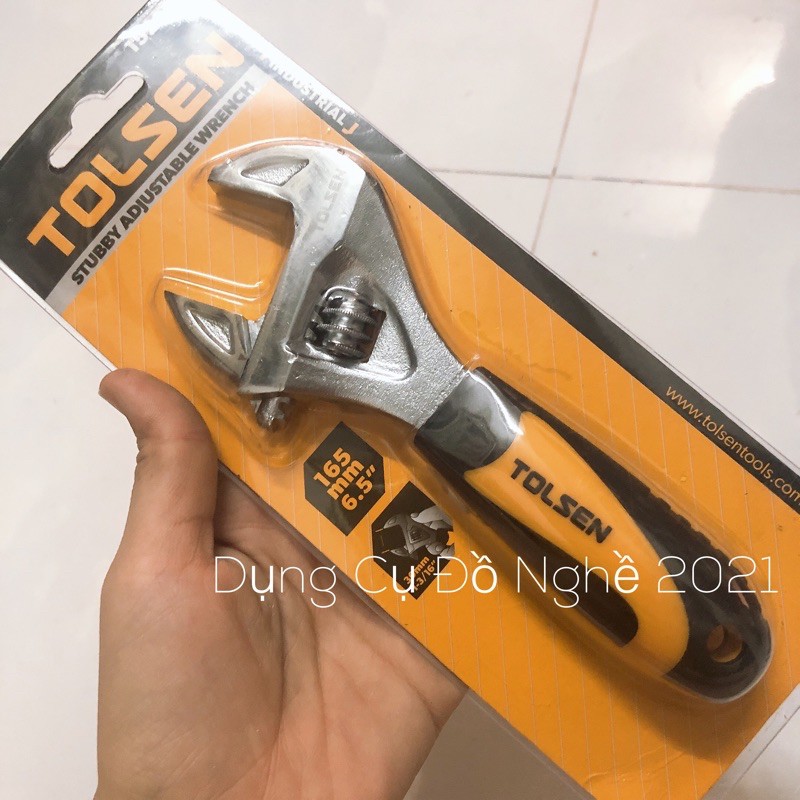 Mỏ Lết Mini Tolsen Mở Miệng 30mm Dài 165mm 6.5” 15280