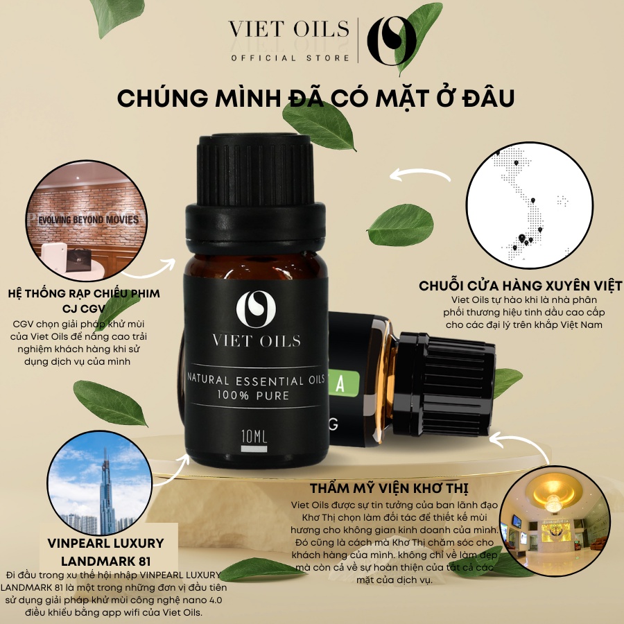 Tinh dầu hương Sen - Vietoil - chai 150ml