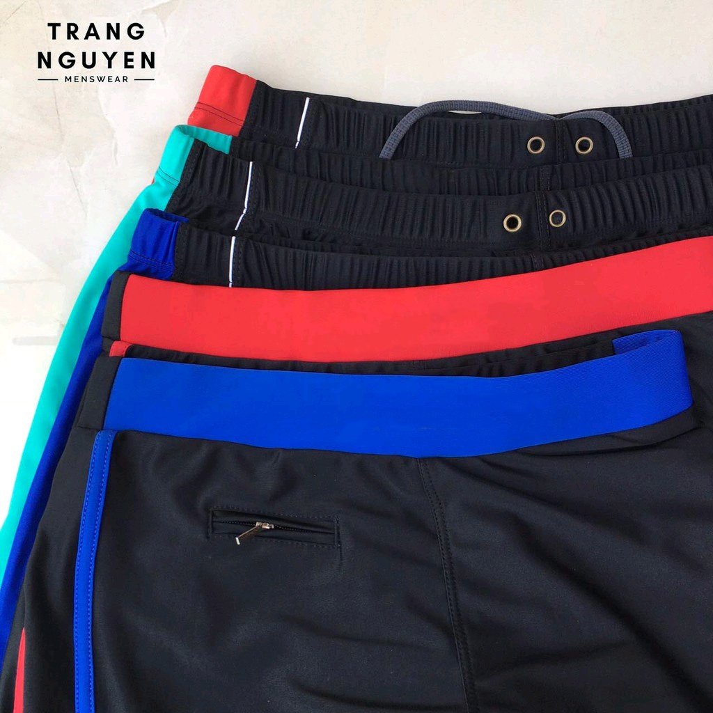 Quần Bơi Thể Thao Nam Big Size Từ 38-100kg Có Túi Nhỏ Tiện Dụng Co Giãn Nhiều Màu Cao Cấp Chất Lượng QB_SD