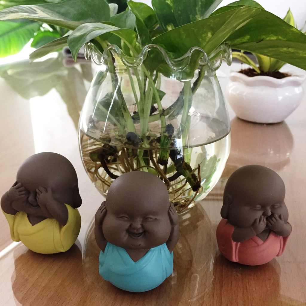 Tượng chú tiểu mập TAM KHÔNG | BigBuy360 - bigbuy360.vn