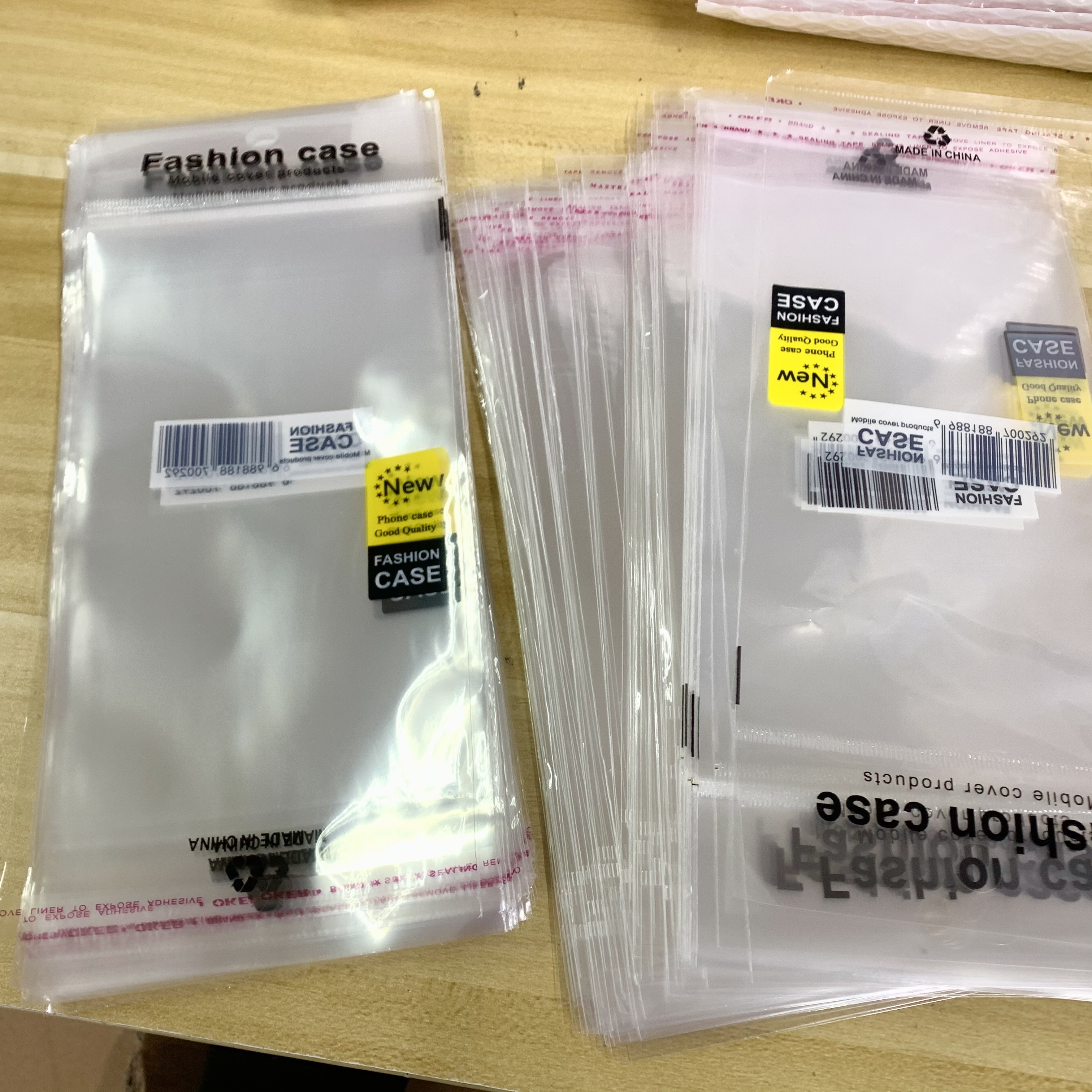 Set 10 túi hàn miệng ziplock cho Ốp lưng