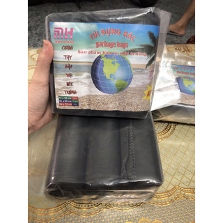 [ Combo 2kg ] gồm 6 cuộn túi đựng rác màu đen