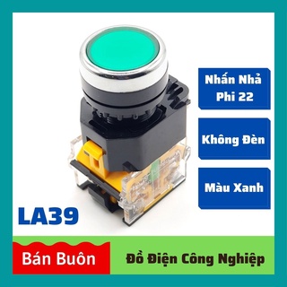 Nút nhấn nhả phi 22, nút nhấn không đèn