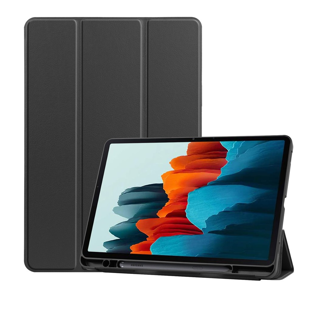 Ốp Máy Tính Bảng TPU Chống Sốc Có Giá Đứng Và Ngăn Đựng Bút Cho Samsung Galaxy TAB S7 S8 S7 + S8 +