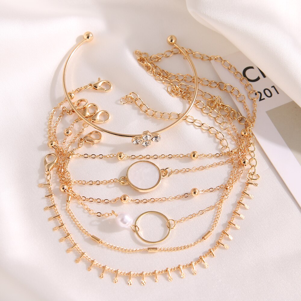 [Mã FAMAYFA giảm 10K đơn 50K] Vòng Tay Chuỗi Hạt Ngọc Trai Phối Tua Rua Phong Cách Bohemian | BigBuy360 - bigbuy360.vn