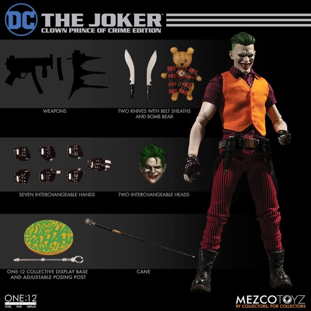 Mô hình Mezco chính hãng - Joker