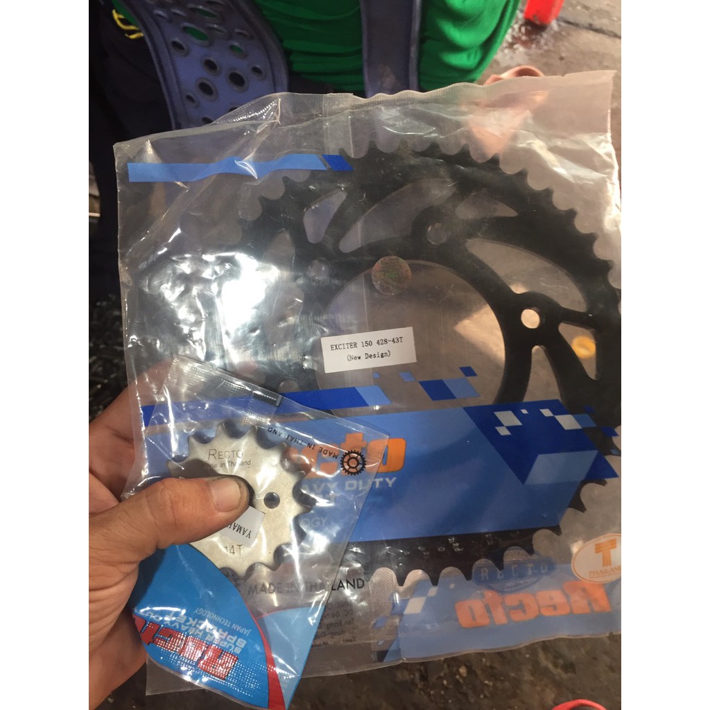 DĨA TẢI RECTO EX150 40-41-42-43-44-45-ZIN CHÍNH HÃNG THÁI