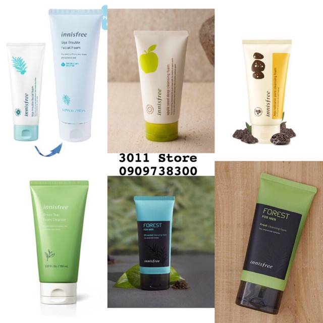 (Mẫu Mới 2019) Sữa Rửa Mặt Innisfree