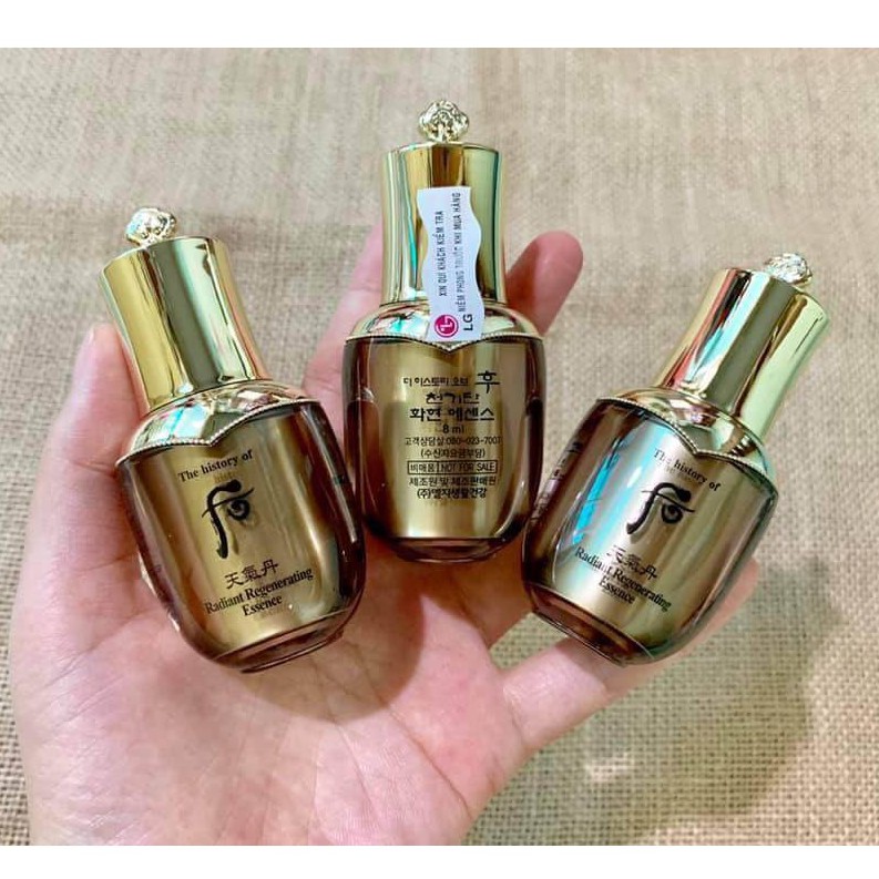 Tinh dầu tái sinh và sáng da Whoo 8ml