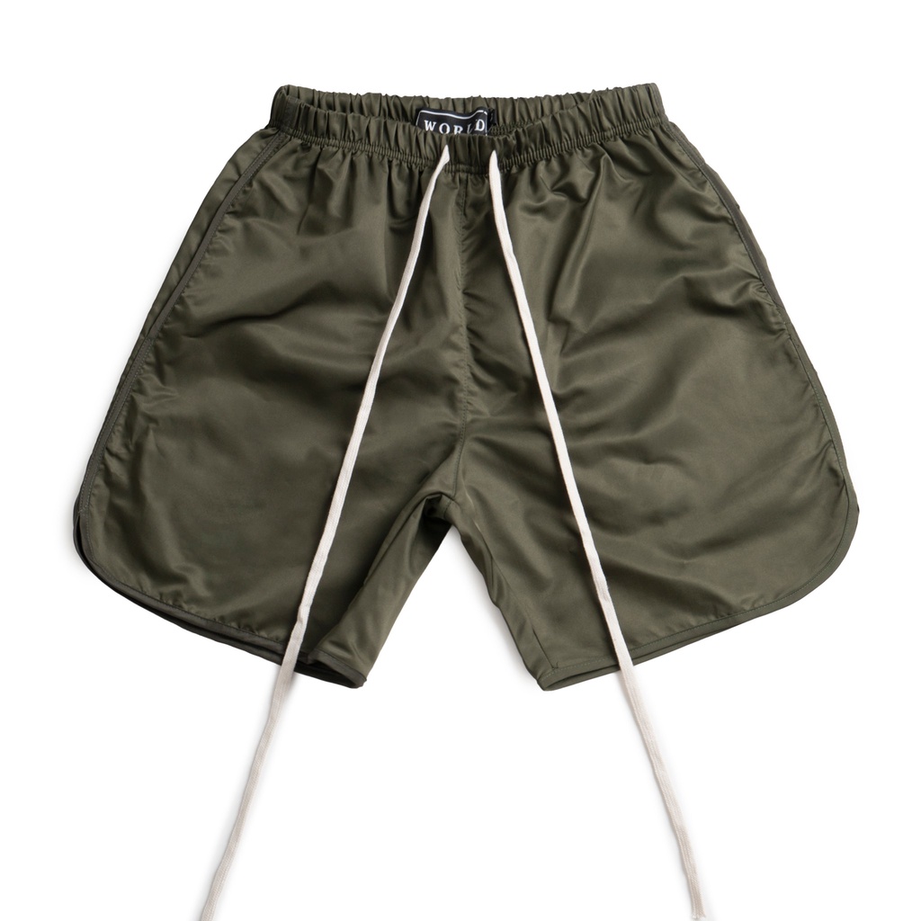 Quần short nam thể thao hoặc mặc nhà, quần có 2 túi, có dây rút, thoải mái vận động| Track Shorts