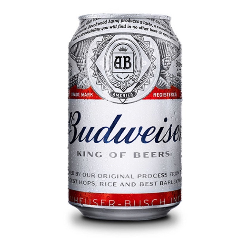 Bia Lon Budweiser 330ml x01 Lon | Bia Lager Mỹ bán chạy nhất thế giới