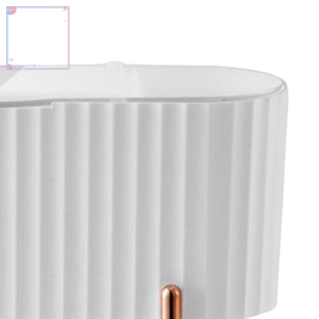 Hộp Đựng Bông Tẩy Trang Chống Ẩm Để Bàn Tiện Dụng