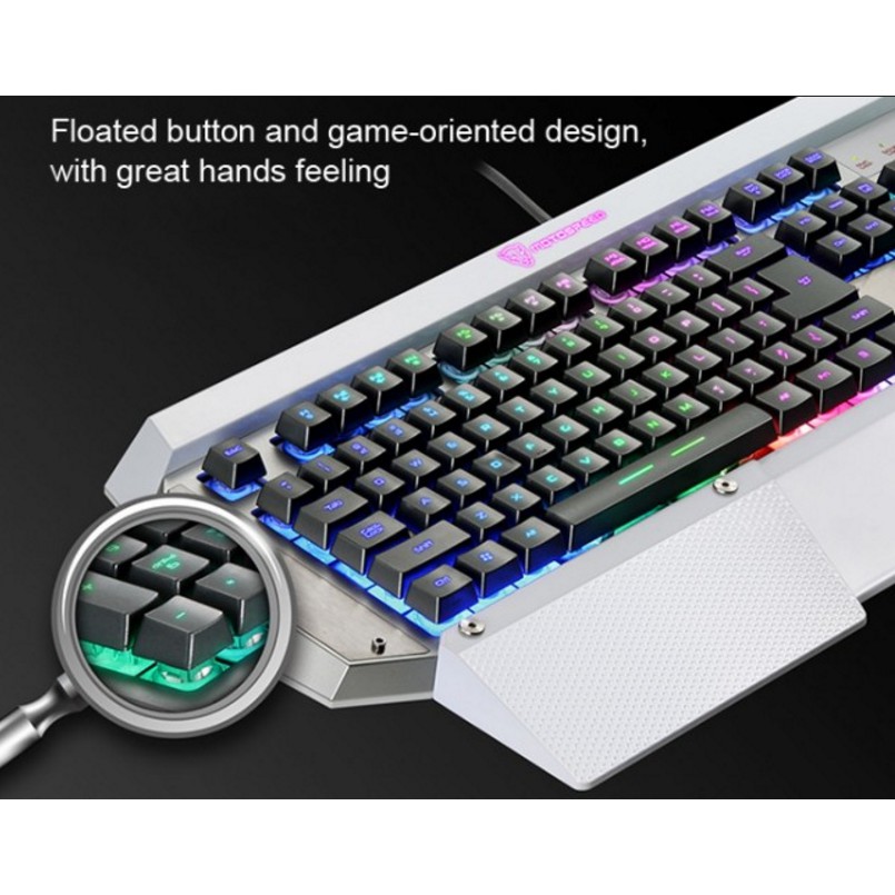 Bàn phím game thủ Motospeed K800L LED Gaming Keyboard