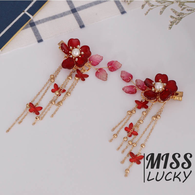 Cài tóc dạng vòng hoa thời trang thanh tú cho nữ