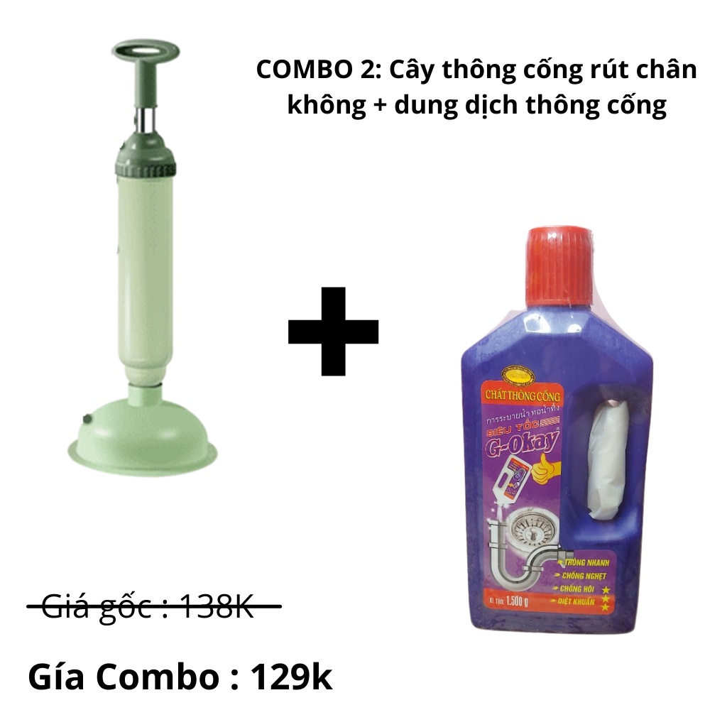 Dung dịch thông cầu cống cực manh G-OKAY siêu đậm đặc giải quyết tắc nghẽn nhanh chóng cho nhà cửa