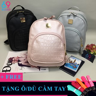 Balo mini da nữ vân cá sấu-cns21