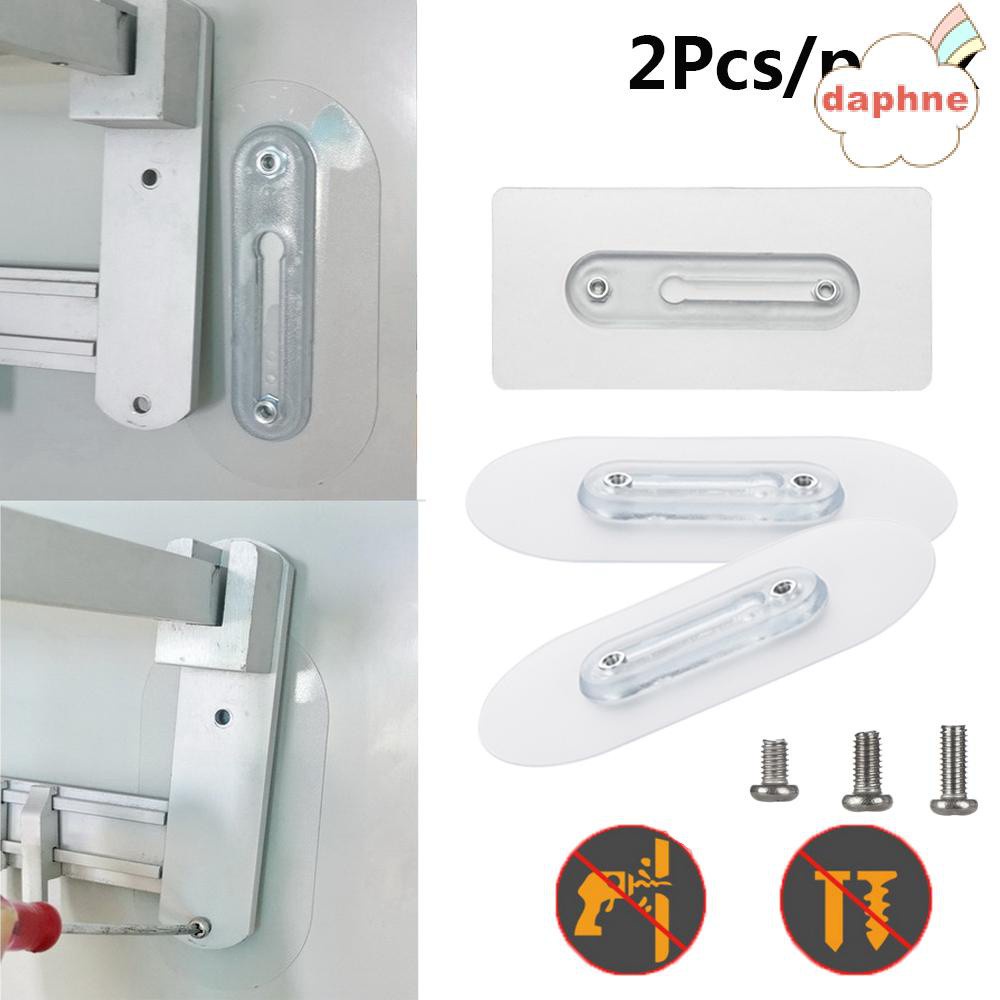 Daphne Set 2 Móc Treo Đồ Dán Tường Không Cần Khoan Đa Năng Tiện Dụng Cho Nhà Bếp / Phòng Tắm