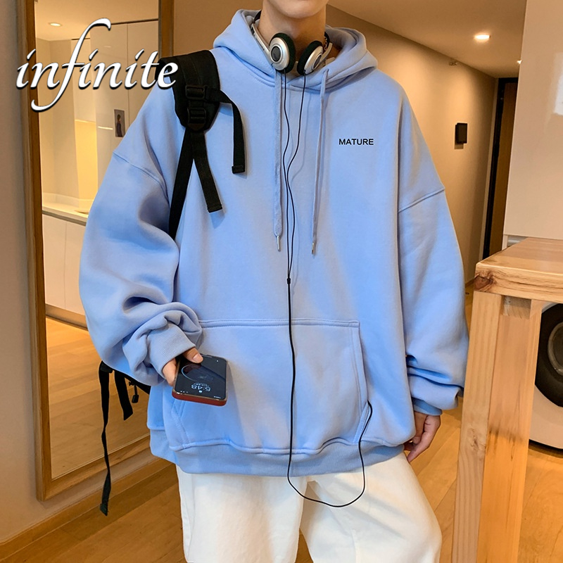 Áo Nỉ Nam Dài Tay Có Mũ Thời Trang Hàn