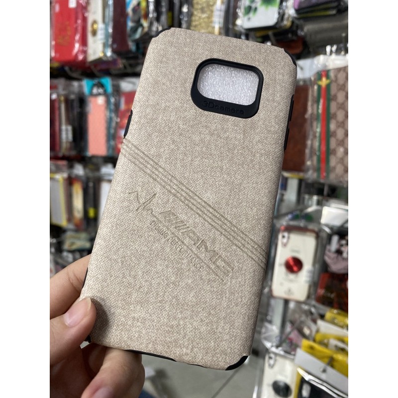 SAMSUNG S7 EDGE Ốp lưng nhựa màu giả da siêu đẹp