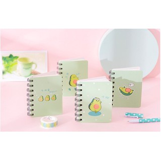 Sổ lò xo mini trái bơ