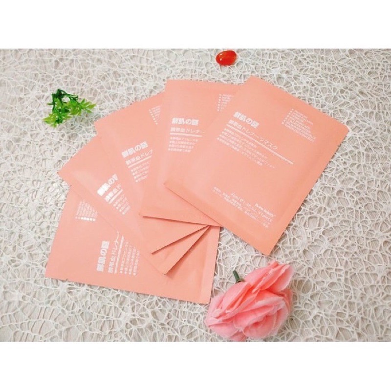 Mặt Nạ Nhau Thai Cừu [HÀNG CHUẨN AUTH] Mặt Nạ Rwine Beauty Stem Cell Placenta Mask Nhật Bản (Date mới) CS23 | BigBuy360 - bigbuy360.vn