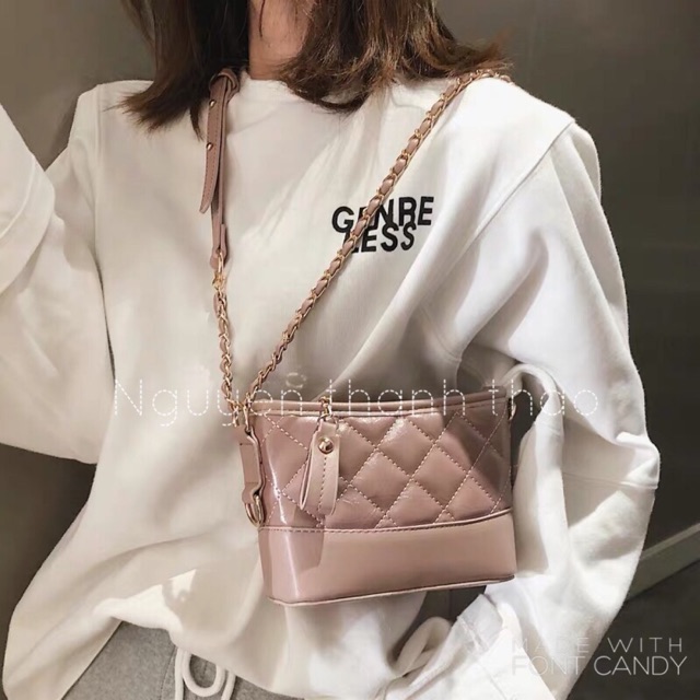 Túi da trám mini quảng châu