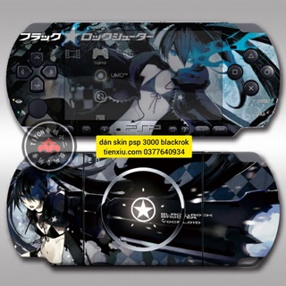 SKIN dán trang trí LỤA PSP3000 10 MẤU gửi ngẫu nhiên psp3000