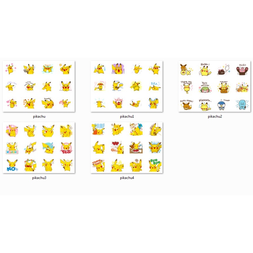 sticker chuột vàng A4 không bế S4A18 cute dễ thương